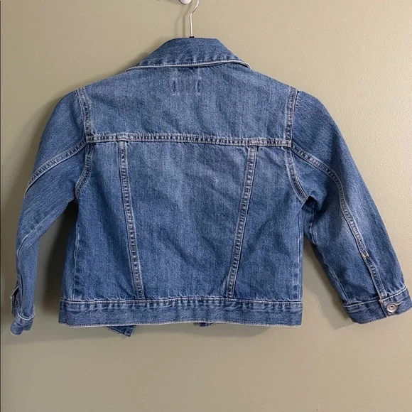 Children’s Place Kids Blue Denim Jacket - 5/6 - Picture 3 of 3